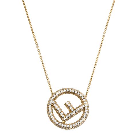 fendi necklace mens free shipping|is fendi jewelry real gold.